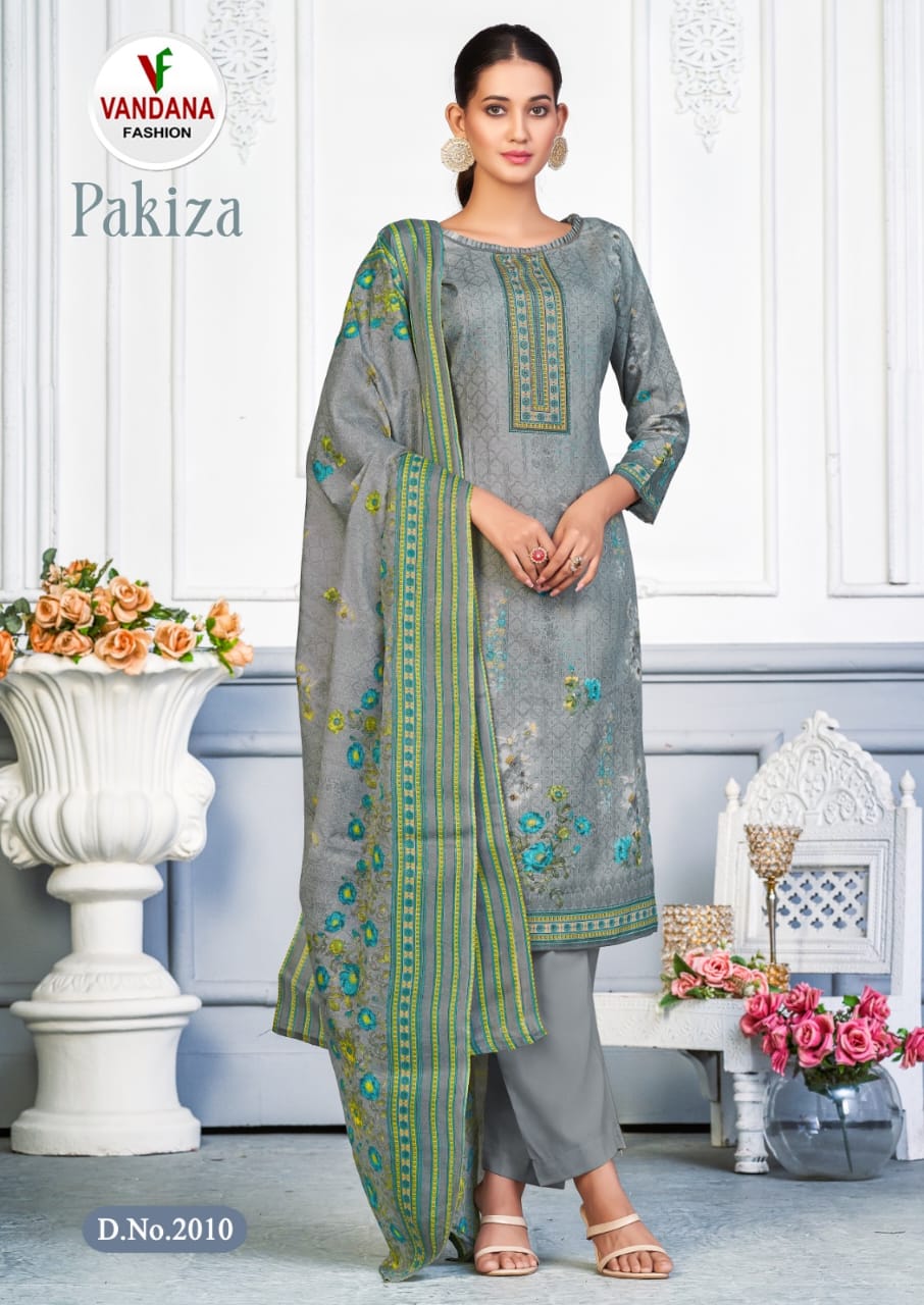 Vandana Pakiza Vol 2 Printed Cotton Dress Materials
